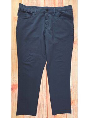 Panama Jack Mens Stretch Slim Fit Navy Pants Size 40x30